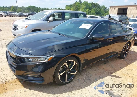 2019 Honda Accord Sport из США, поврежденный, VIN 1HGCV1F35KA171766